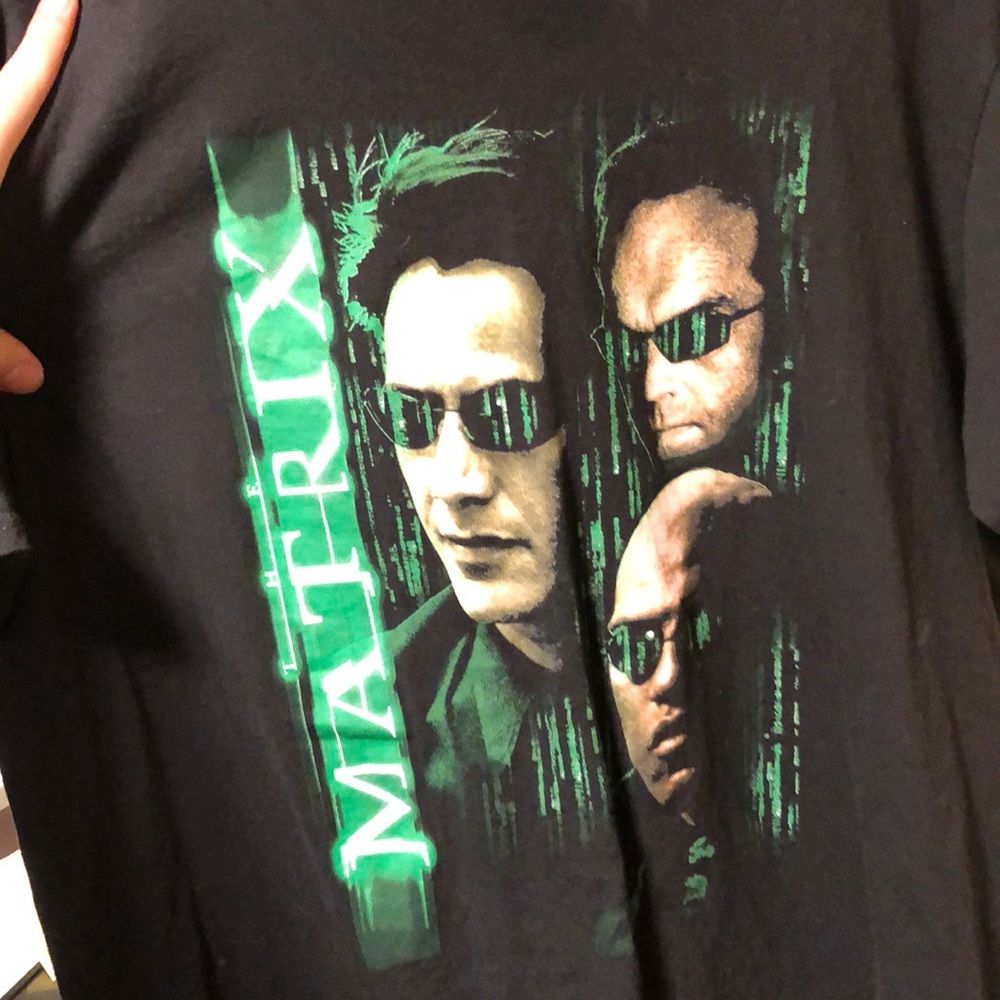 The Matrix Tee shirt.